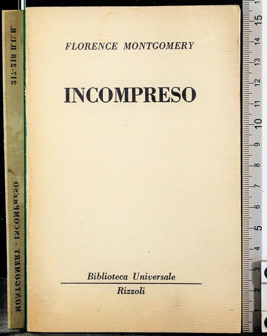 Incompreso - Florence Montgomery - copertina
