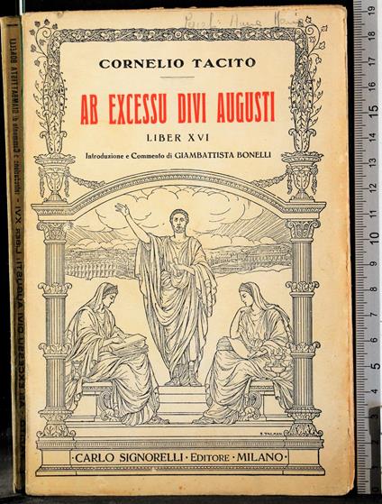 Ab excessu divi Augusti. Liber XVI - P. Cornelio Tacito - copertina