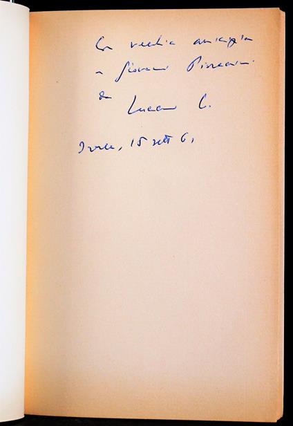 Il gesto - Luciano Codignola - copertina