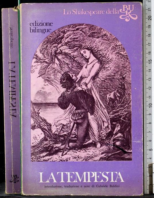 tempesta - William Shakespeare - copertina