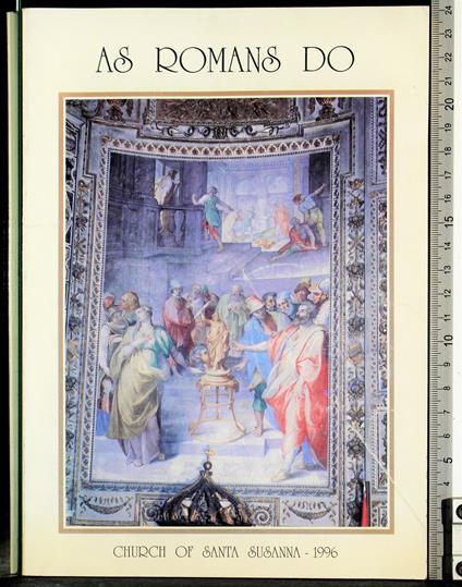 As romans do. Church of Santa Susanna 1996 - copertina