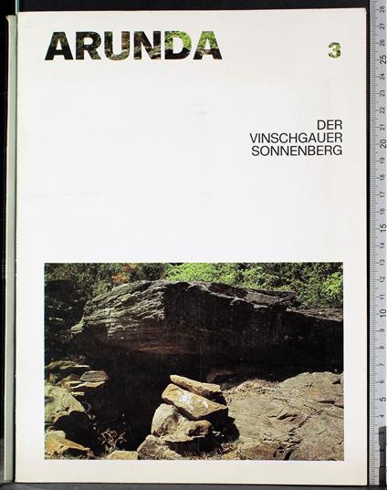 Arunda 3. Der vinschgauer sonnenberg - copertina