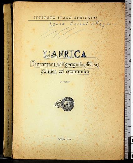 L' Africa - copertina