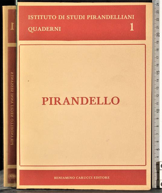 Pirandello - copertina