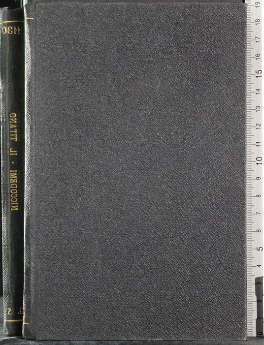 Il titano - Dario Niccodemi - copertina