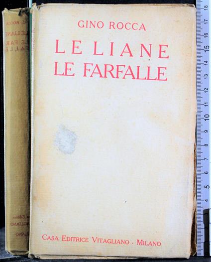 Le liane. Le farfalle - Gino Rocca - copertina