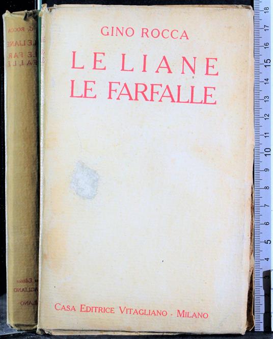 Le liane. Le farfalle - Gino Rocca - copertina