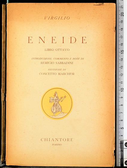 Eneide. Libro ottavo - Virgilio - copertina