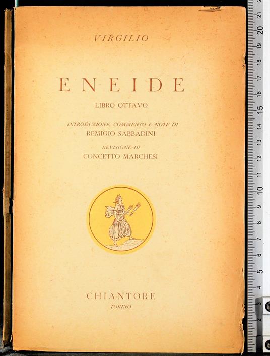 Eneide. Libro ottavo - Virgilio - copertina