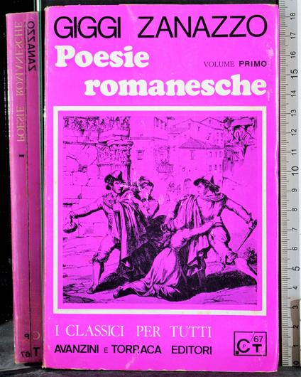 Poesie romanesche. Vol 1 - Giggi Zanazzo - copertina