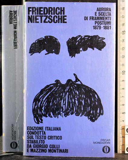 Aurora e scelta frammenti postumi 1879-1881 - Friedrich Nietzsche - copertina