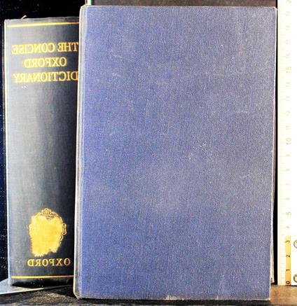 The concise Oxford dictionary - Christopher Fowler - copertina