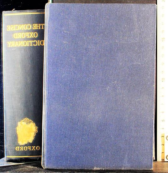 The concise Oxford dictionary - Christopher Fowler - copertina