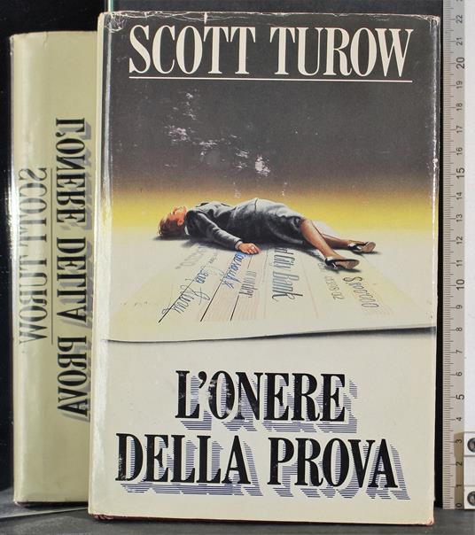 L' onore della prova - Scott Turow - copertina