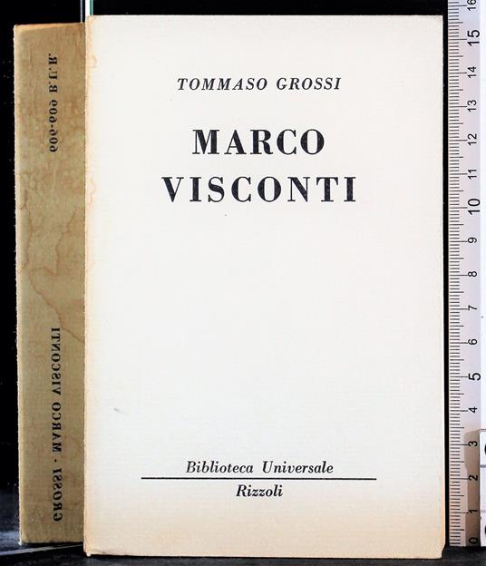 Marco Visconti - Tommaso Grossi - copertina