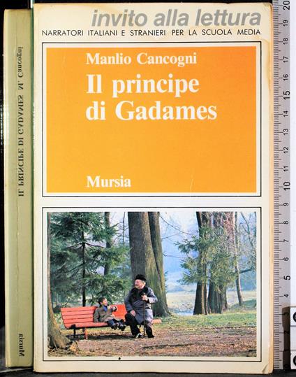 Il principe di Gadames - Manlio Cancogni - copertina