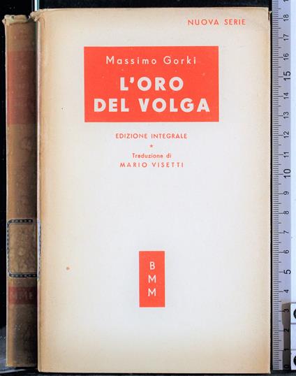 L' oro del Volga - Maksim Gorkij - copertina