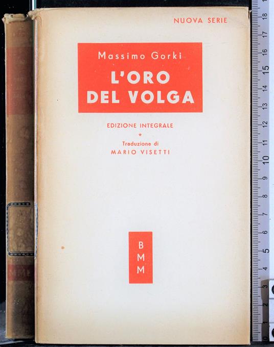 L' oro del Volga - Maksim Gorkij - copertina