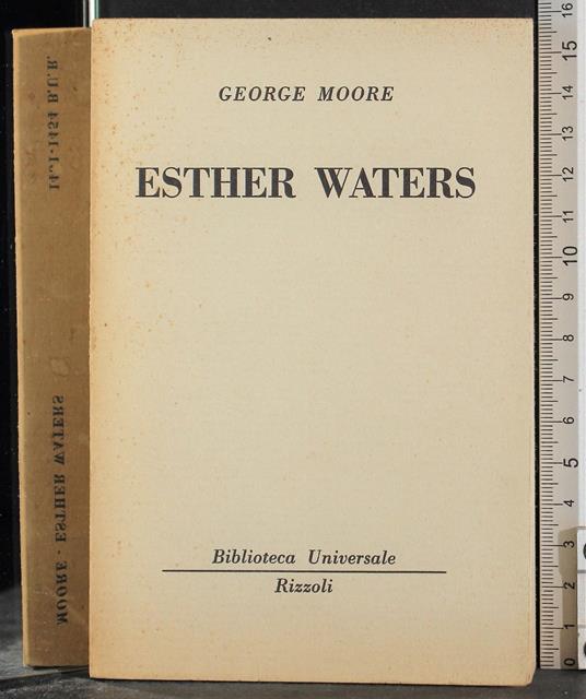 Esther Waters - George Moore - copertina