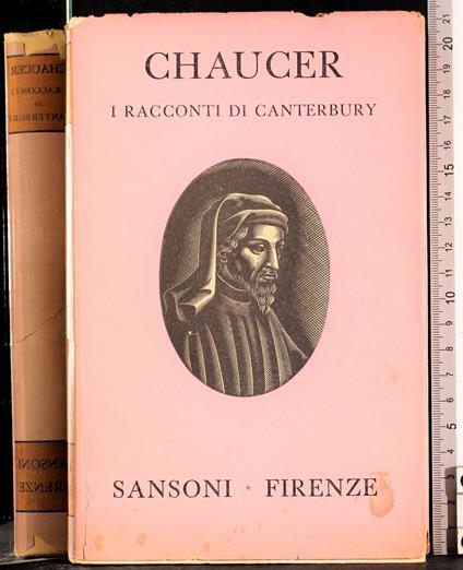I racconti di Canterbury - Geoffrey Chaucer - copertina