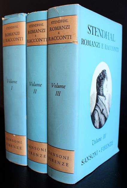 Romanzi e racconti. 3 volumi - Stendhal - copertina