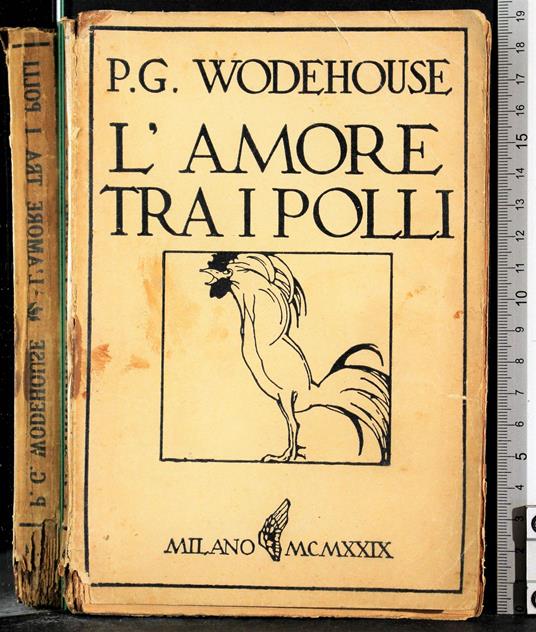 L' amore tra i polli - Pelham G. Wodehouse - copertina