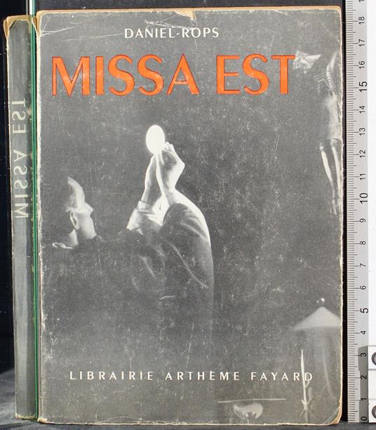 Missa est - Henri Daniel Rops - copertina