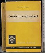 Come vivono gli animali
