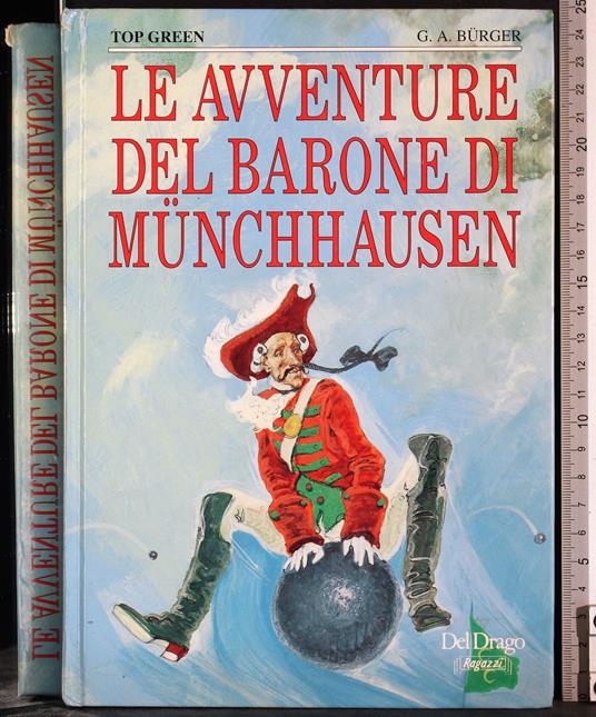 Le avventure del barone Munchhausen - G. Burger - copertina