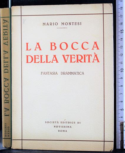 bocca della verità - Mario Monti - copertina