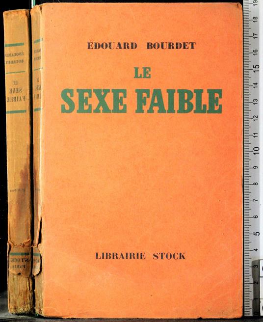 Le sexe faible - copertina