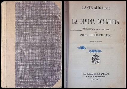 Divina Commedia - Dante Alighieri - copertina