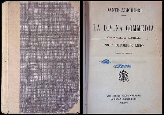 Divina Commedia - Dante Alighieri - copertina
