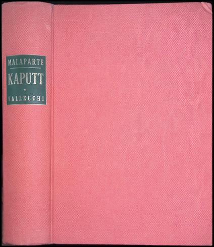 Kaputt - Curzio Malaparte - copertina