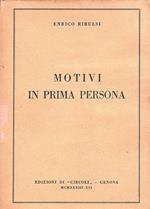 Motivi in prima persona
