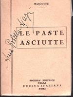 Paste asciutte e altre minestre