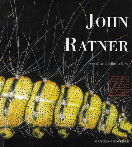 John Ratner - Achille Bonito Oliva - copertina