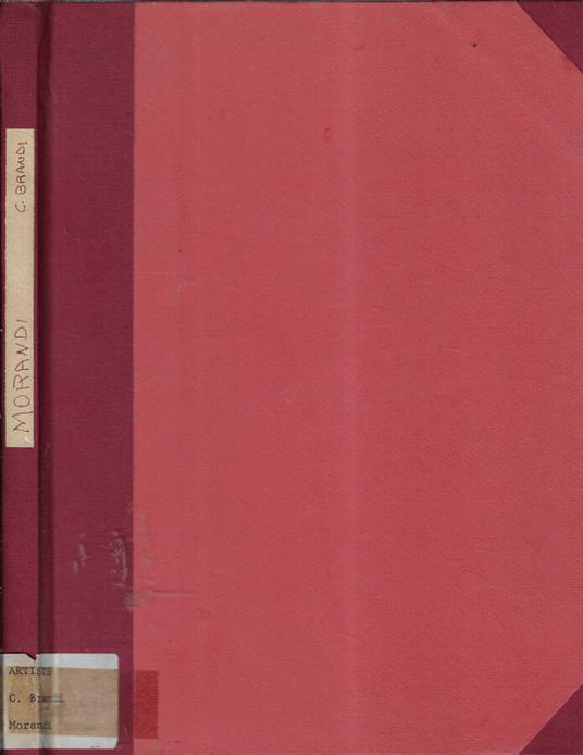 Morandi - Cesare Brandi - copertina