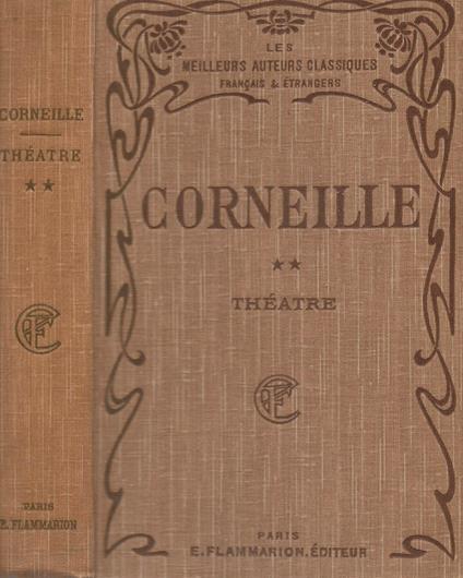 Théatre-Tome II - Pierre Corneille - copertina