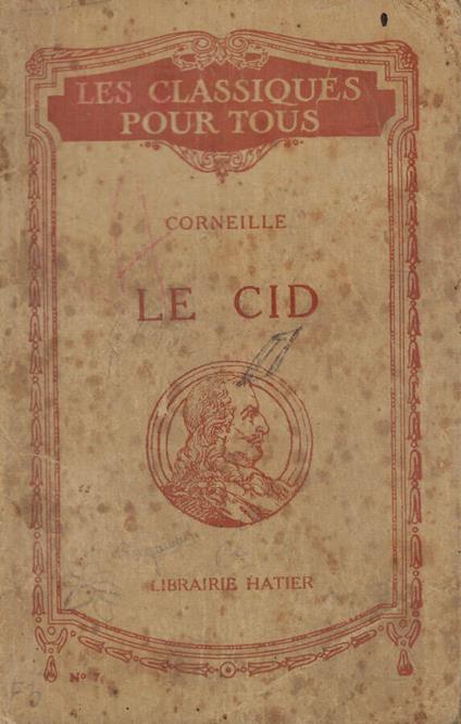 Le cid - Pierre Corneille - copertina