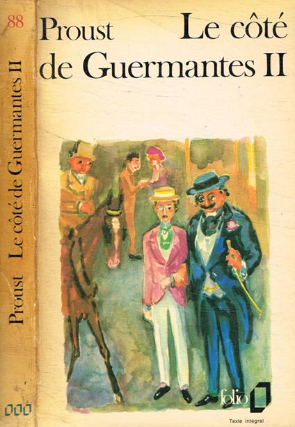 Le coté de Guermantes vol.II - Marcel Proust - copertina