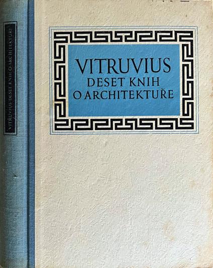 Deset knih o architekture - Marco Vitruvio Pollione - copertina