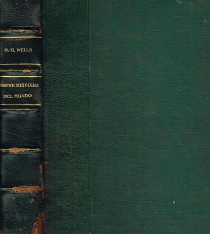 Breve historia del mundo - Herbert G. Wells - copertina