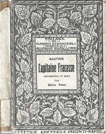 Le Capitaine francasse - Théophile Gautier - copertina