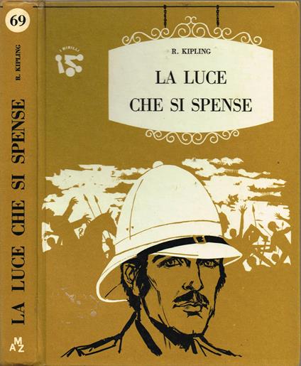 La luce che si spense - Rudyard Kipling - copertina