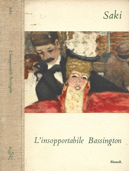 L' insopportabile Bassington - Saki - copertina