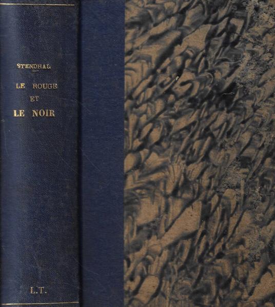 Le rouge et le noir - Stendhal - copertina