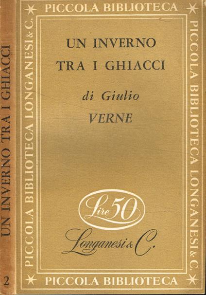 Un inverno tra i ghiacci - Jules Verne - copertina