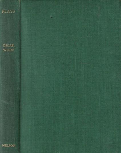 Plays - Oscar Wilde - copertina