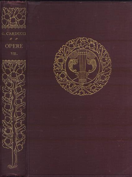 Studi letterari - Giosuè Carducci - copertina
